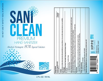 2 Oz Label (2 Oz 59 mL Hp2481 Label)